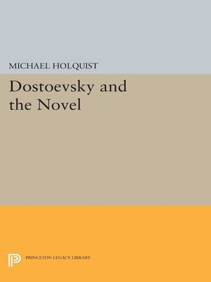 cover image of Dostoevsky and the Novel